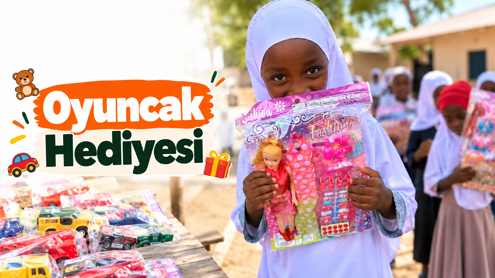 Afrika Oyuncak Hediyesi